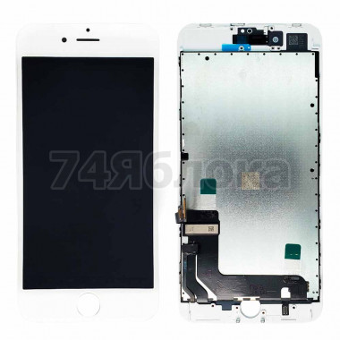 Дисплей iPhone 8 Plus белый оригинал (FOG)
