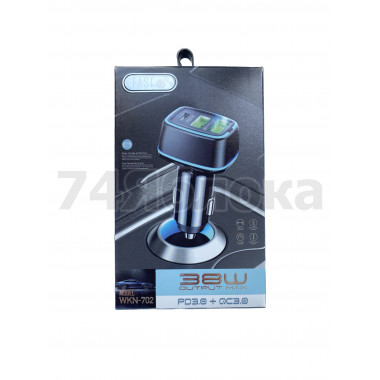 АЗУ 2USB, 1Type-C -38w (Автомобильная супер быстрая зарядка)