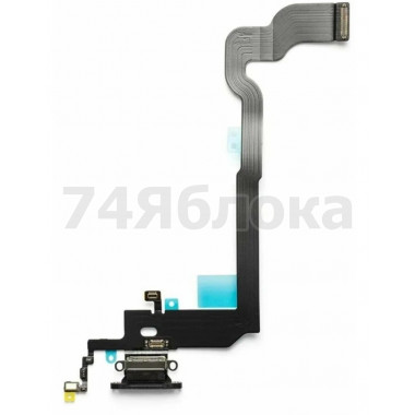 Нижний шлейф iPhone X оригинал снятый